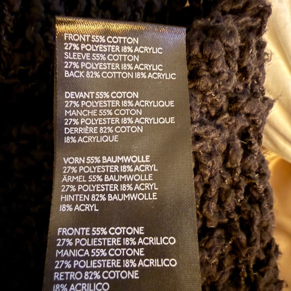 Free People Women’s Black Loose Knit Relaxed Fit Sweater Size Small - Picture 11 of 11